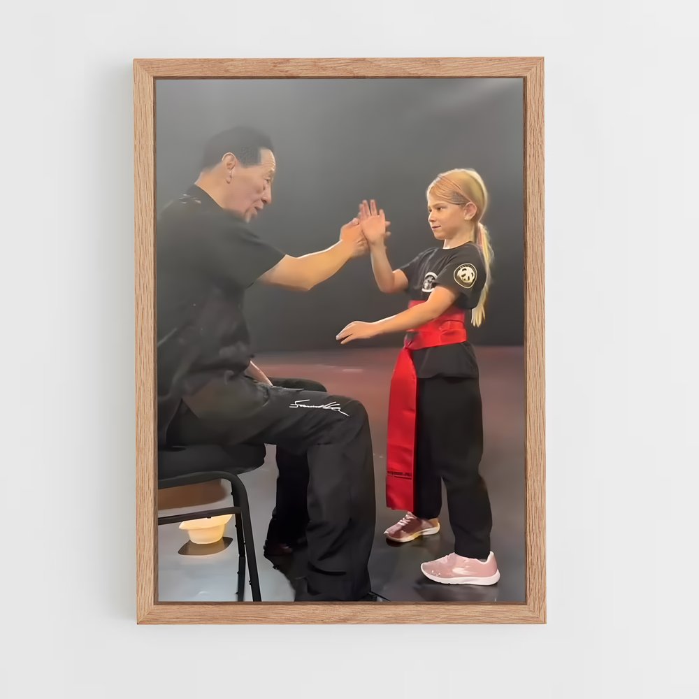 Poster Samuel kwok – affiche Wing Chun (vue 4)